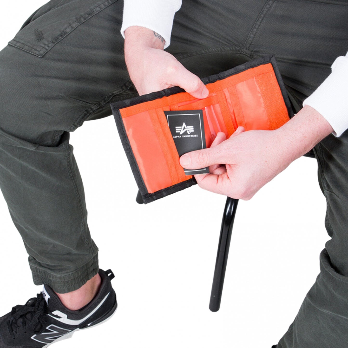 Alpha Crew Wallet BLACK