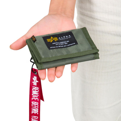 Portafoglio Alpha Crew Wallet VERDE