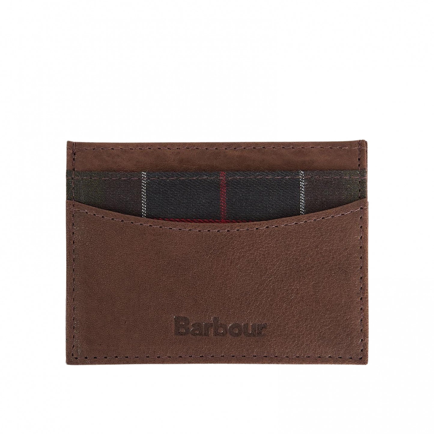Set Regalo Barbour Leather Valet Tray Card Holder TARTAN