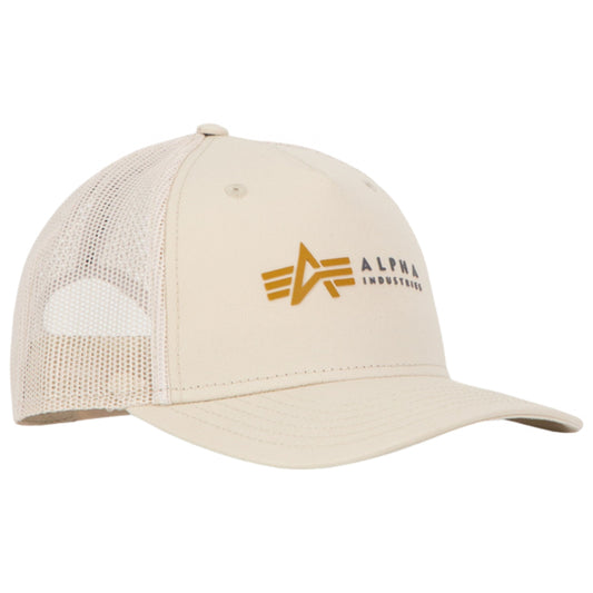 Alpha Label Trucker Cap Hat