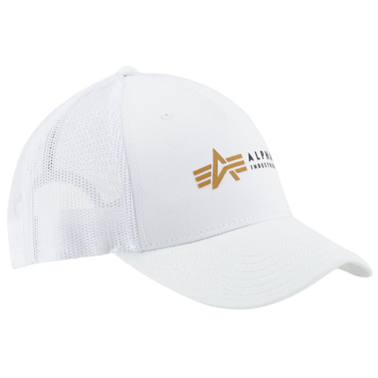 Alpha Label Trucker Cap Hat